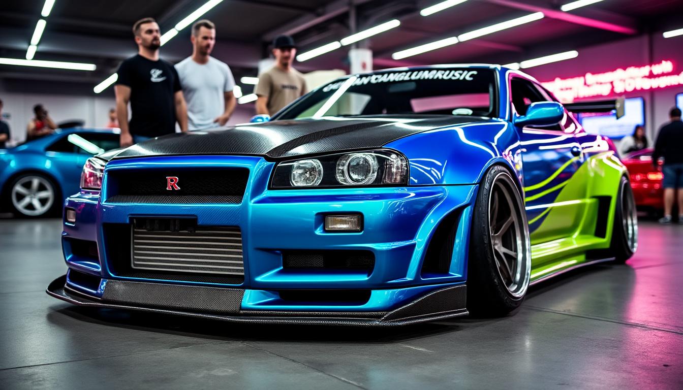 découvrez les spécificités emblématiques de la nissan skyline r34 gt-r, une légende automobile qui allie performance, design et innovation. plongez dans l'univers de cette voiture mythique et explorez les éléments qui en font une icône intemporelle.