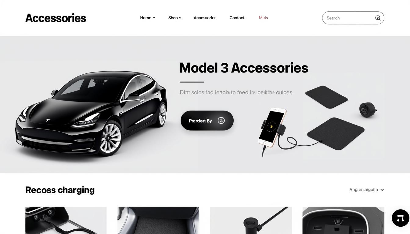 découvrez les meilleures adresses pour acheter des accessoires tendance pour votre tesla model 3. ne faites aucun compromis sur le style et améliorez votre expérience de conduite avec des options personnalisées qui reflètent votre personnalité.