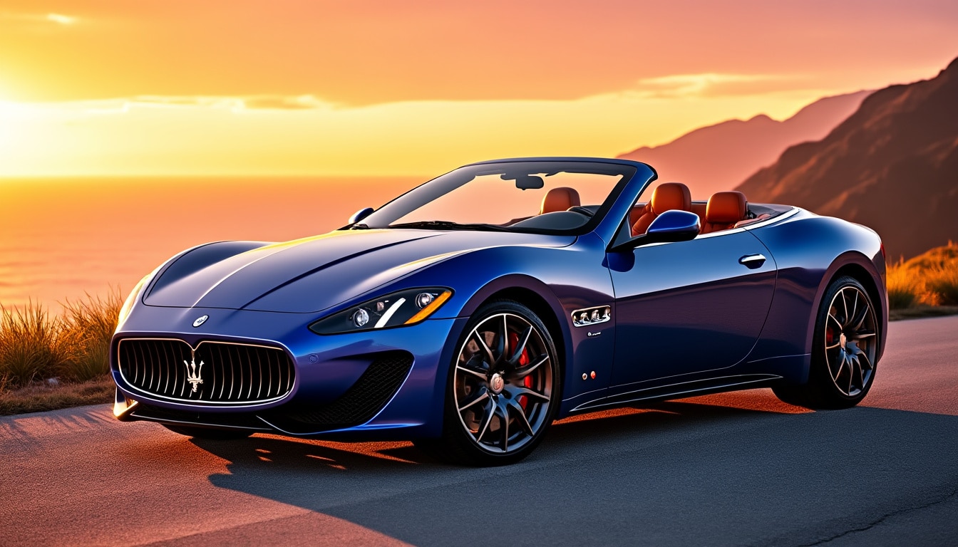 plongez dans l'univers du luxe avec la maserati biturbo convertible, une voiture élégante alliant performance et raffinement pour une expérience de conduite unique.