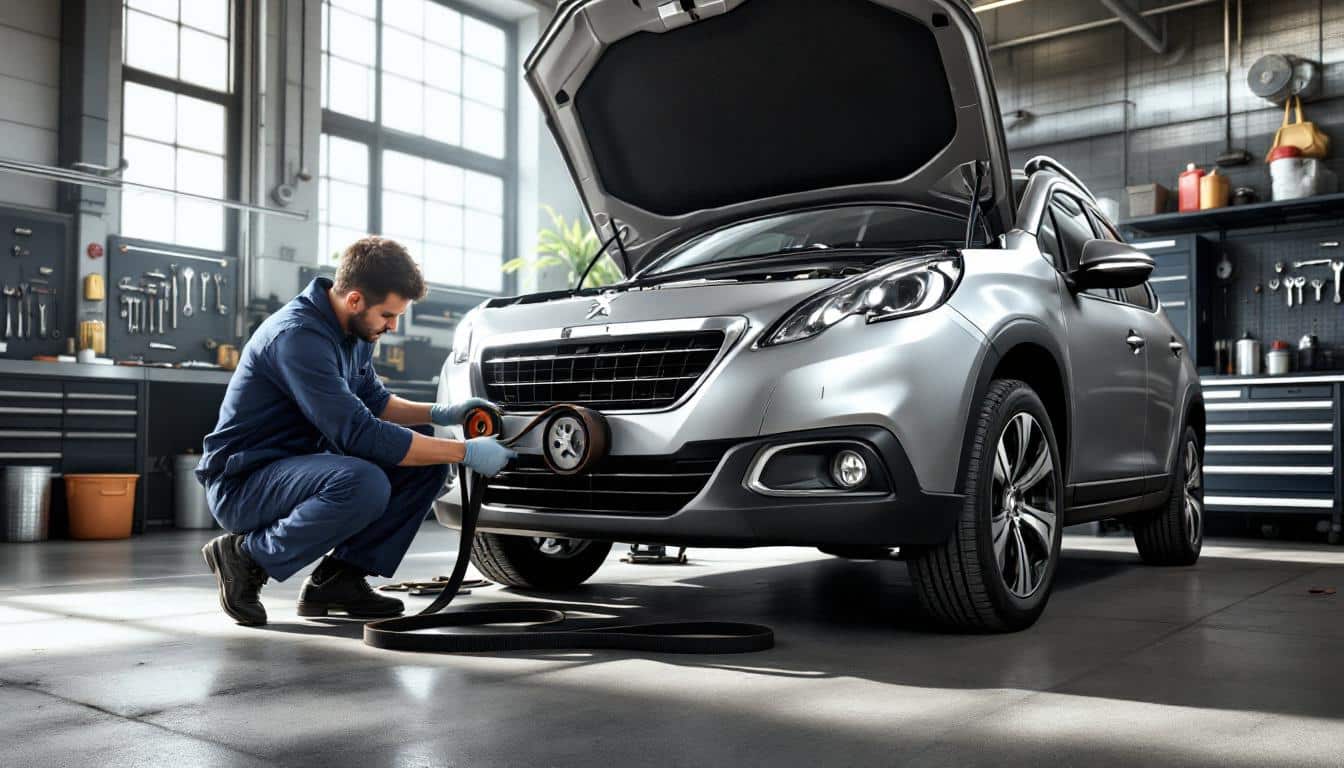 découvrez comment installer la courroie d'accessoires de votre peugeot 2008 ii en toute sécurité grâce à notre guide étape par étape facile à suivre.